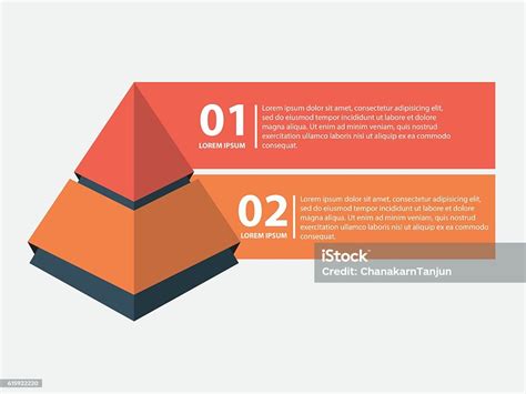 Piramida Pemasaran Infografis Vektor Ilustrasi Stok Unduh Gambar