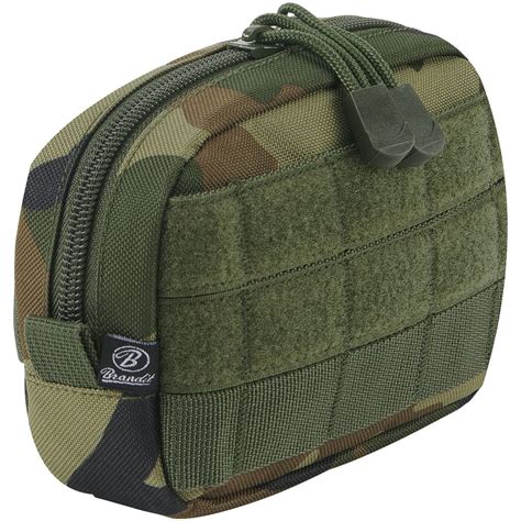 Brandit Compact MOLLE Pouch Woodland