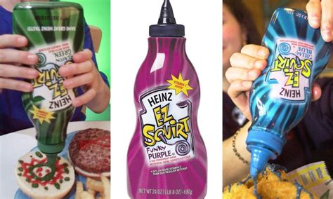 When Heinz Crossed A Line With Colored Ketchup R Nostalgia