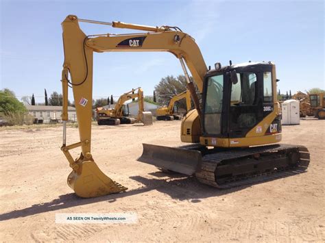 Caterpillar cat 308e2cr digger excavator decal sticker set. Caterpillar 308c Hydraulic Excavator Crawler Tractor Dozer ...