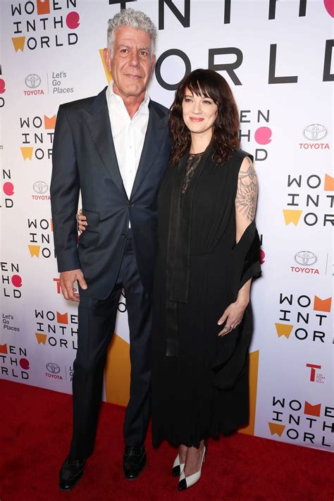 anthony bourdain talks his long distance relationship with girlfriend asia argento anthony