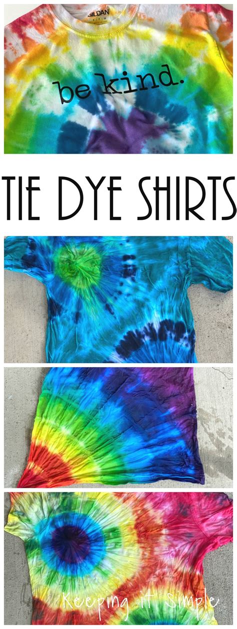 Tips And Tricks On How To Tie Dye Shirts Keeping It Simple