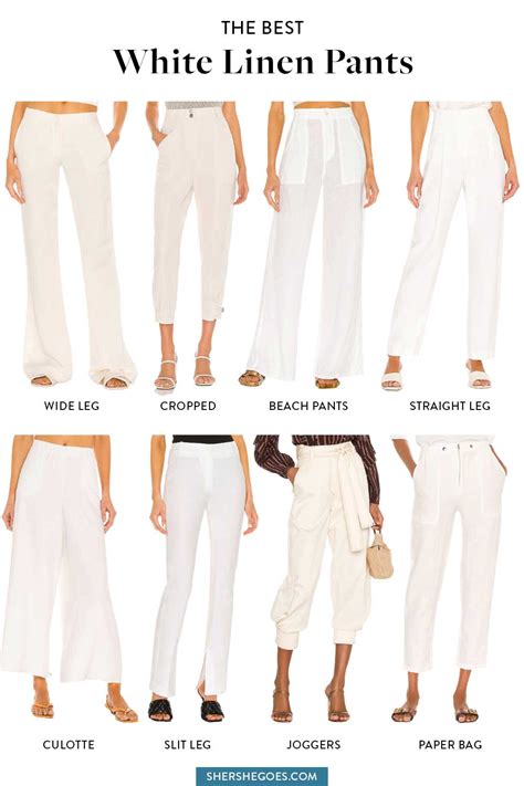 The Best White Linen Pants To Wear This Summer 2021