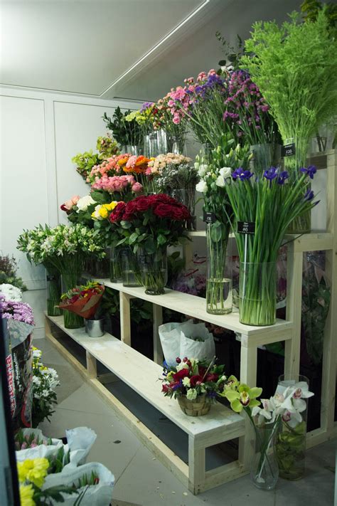 Полки для размещения цветов Flower Shop Decor Flower Shop Design Shop