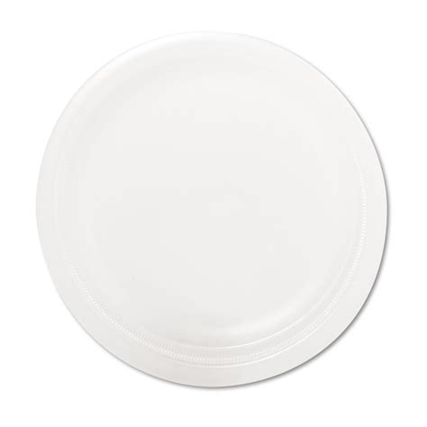 Quiet Classic Laminated Foam Dinnerware Plate 9″ Dia White 125pack