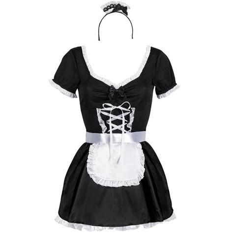 Lovehoney Fantasy Voulez Vous Deluxe French Maid French Maids And Butlers Lovehoney