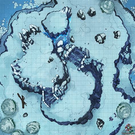Dnd Snow Battle Map Images And Photos Finder