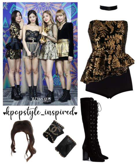 Blackpink Gda 2019 5th Member Outfit Outfit Shoplook Korean