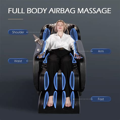 Real Relax® Favor 04 Adv Massage Chair Airbag Massage Heat Therapy Zero Gravity And More