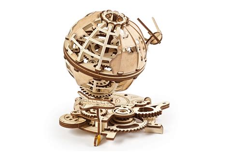 Buy Ugears Globe Wooden Educational Puzzle Self Assembling Mechanical