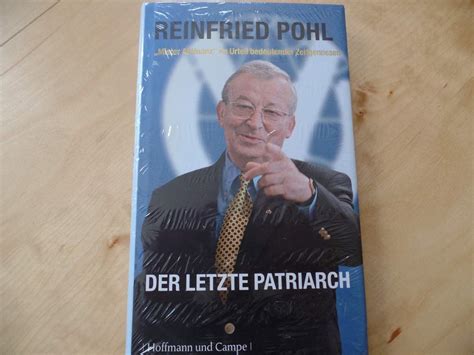 Der Letzte Patriarch 9783455500844 Pohl Reinfried Books