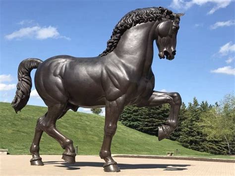Huge Outdoor Bronze American Horse Sculpture For Sale Bokk 733 Custom