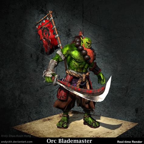 Orc Blademaster From Warcraft — Polycount