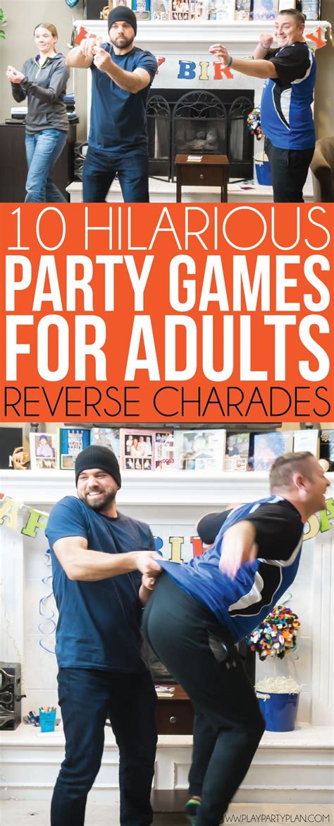 Some of these take regular indoor games, like yahtzee, connect four, or jenga, and supersize them so you can play them in a backyard without having to. 19 Hilarious Party Games for Adults | Birthday games for ...