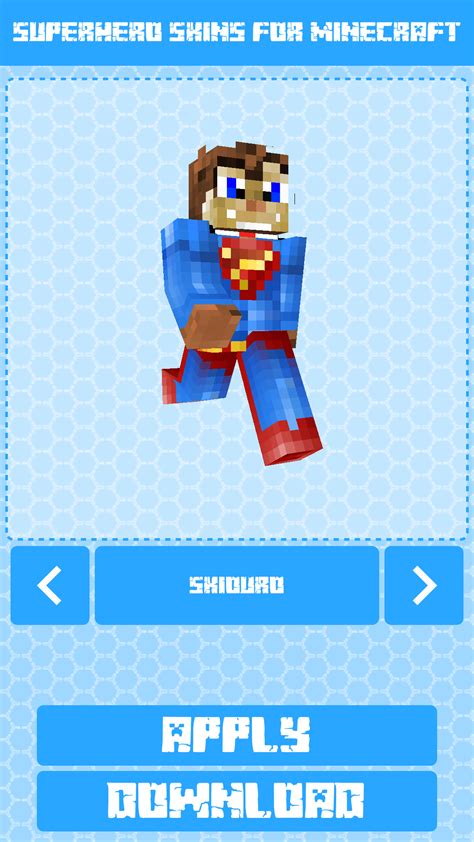 Superhero Skins For Minecraft Peamazondeappstore For Android