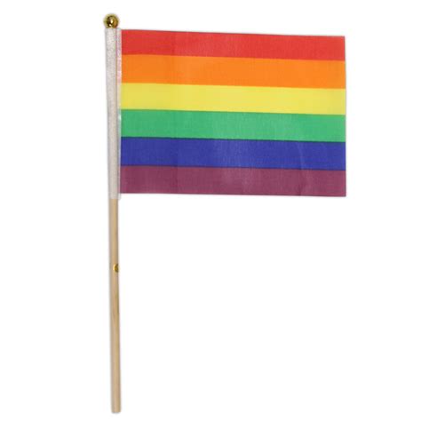 Rainbow Cloth Flag 4 X 6