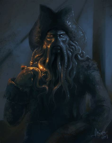 Davy Jones By Theminttu On Deviantart Pirate Art Pirate Life Pirate Ships Davy Jones And