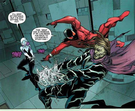 Kaine And Spider Gwen Vs Kaine Scarlet Spider Kaine Spider Gwen