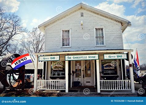 Cooksville Country Store Editorial Stock Photo Image Of Early 70326288