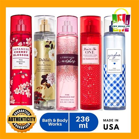 Bath And Body Works Fine Fragrance Mist 236ml Authentic And Original Made In Usa Shopee Philippines