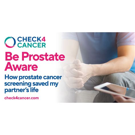 How Prostate Cancer Screening Saved My Partners Life