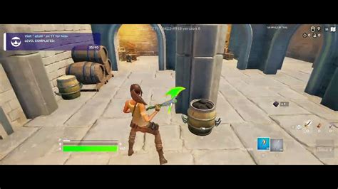 how you can complete level 36 in fortnite 40 escape room by qtuiii tutorial youtube