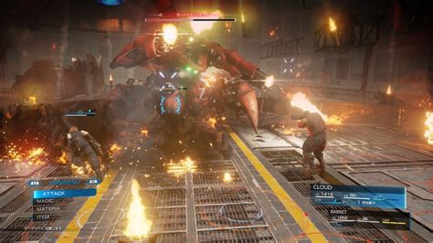 Final Fantasy Vii Remake Features Action Based Combat Rpg Site