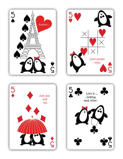 Love U Playing Cards Playing Cards Art Cards Playing Cards Design