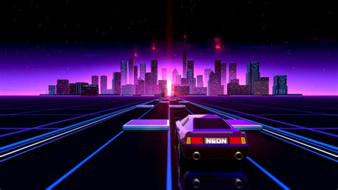 Neon Drive Brings Us The Coolest Parts Of The 80s On Ps4 Next Week