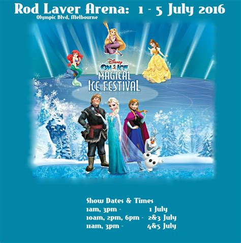 Disney On Ice Presents Magical Ice Festival Melbourne 2016