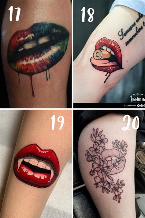 73 Best Flirty Lips Tattoo Designs In 2023