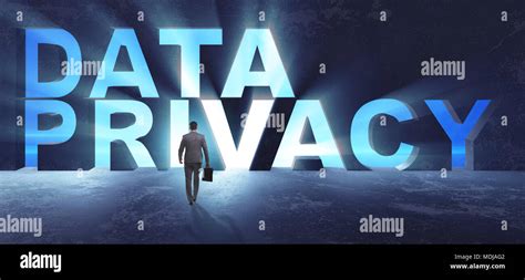 Data Privacy Concept In Modern It Technology Stock Photo Alamy