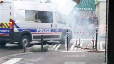Se Repiten Los Graves Incidentes En París En Las Protestas Por El