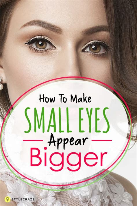 11 Magical Makeup Tricks That Make Your Small Eyes Look Bigger Makeup For Small Eyes Eye