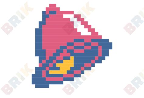 Taco Bell Pixel Art Brik