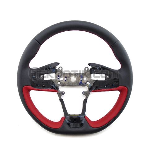 Maybe you would like to learn more about one of these? Honda Type-R Steering Wheel Black/Red Leather Teknotik