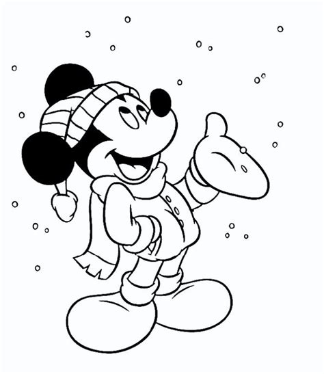Imágenes Con Dibujos De Disney De Navidad Para Colorear Colorear Imágenes