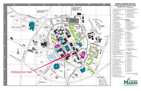 Gmu Fairfax Campus Map