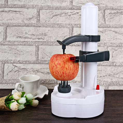 Multifunction Electric Vegetables Fruit Apple Peeler Automatic Peeling Machine Touch Auto Rotate