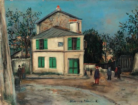 Maurice Utrillo 1883 1955 La Maison Rose à Montmartre Christies