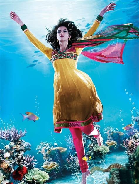 Contrast And Matching Dress Underwater Shoots V Luv Fashon
