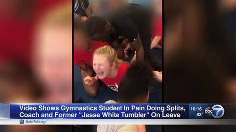 Cheer Coach Fired After Videos Appear To Show Cheerleaders Forced Into Splits Abc Chicago Com