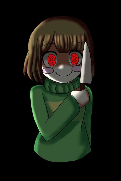 Chara Creepy Face1 By Cleanne Chan On Deviantart