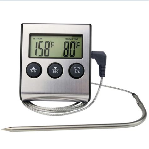 Digital Meat Thermometer Barbecue Food Cooking Thermometer Probe Steak