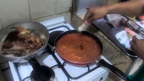 Catch And Cook Amberjack In Tomato And Basil Sauce Youtube