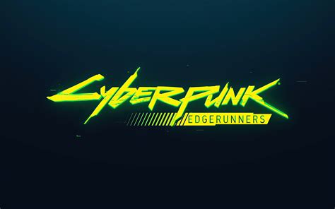 netflix cyberpunk edgerunners logo  resolution hd