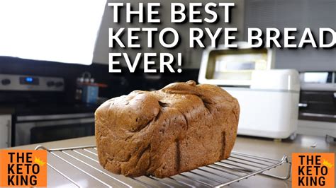 The Best Keto Bread Ever Keto Rye Keto Yeast Bread Low Carb Bread Bread Machine Recipe