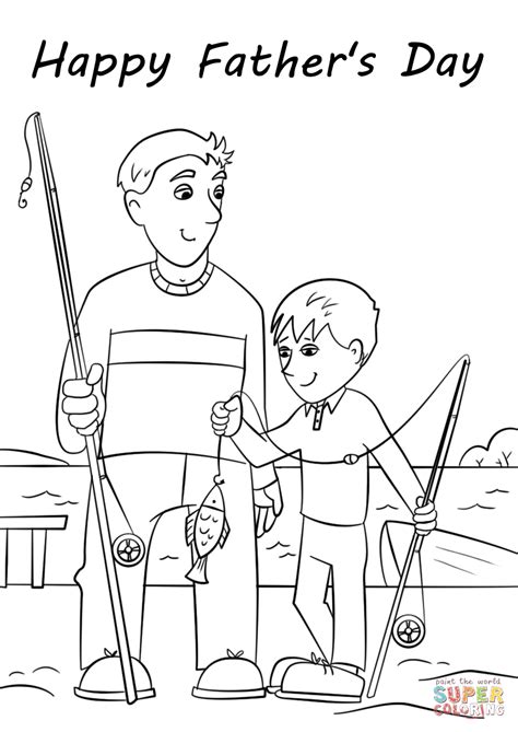 The one thing we do for dad every year is make him cards. Happy Father's Day coloring page | Free Printable Coloring ...