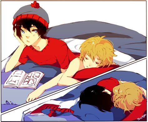 Sleep Over Stenny By Sir Cupid On Deviantart South Park Anime