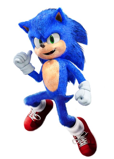 Sonic The Hedgehog Movie 2020 Png Isolated Photo Png Mart